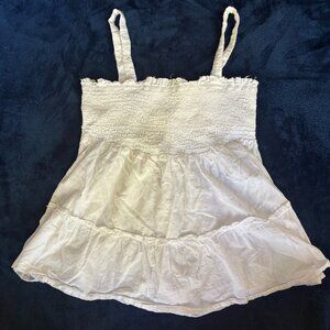 ASOS White Flowy Tank Top
